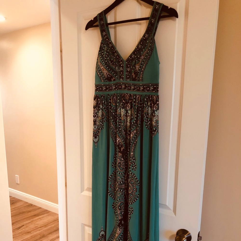 INC maxi dress size s
